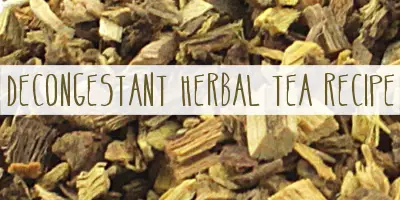 Decongestant Herbal Tea Recipe