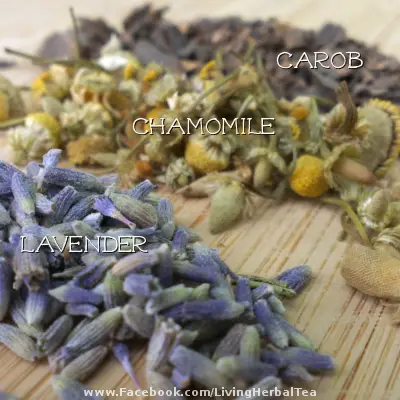 Carob Chamomile Lavender tags